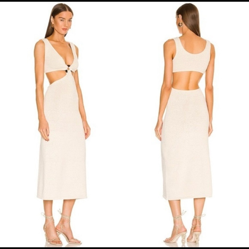 Cult Gaia Bank Knit Dress